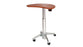 Alimed TABLE, WORK HT ADJ 26"X15" RECTGL SHARK GRY - 711620