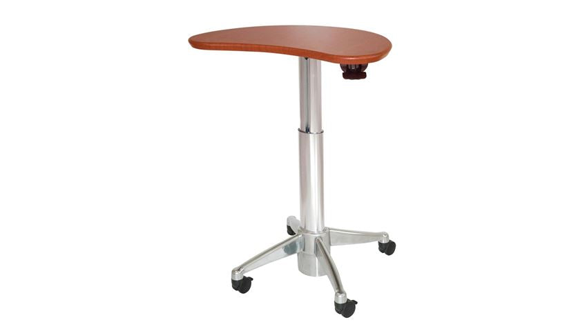 Alimed TABLE, WORK HT ADJ 26"X15" RECTGL SHARK GRY - 711620