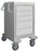 Future Health Concepts FHC Treatment Cart 25.5 X 37.25 X 24.25 Inch 5 Drawers Light Gray - FESGK-33366-LTG