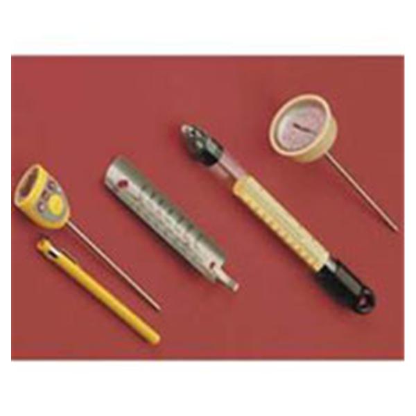 Wolf X-Ray Thermometer Analog Yellow 6-1/2" With Floating Cup Each - 18903
