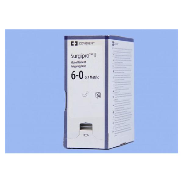 Medtronic MITG-Covidien Suture 6-0 Pp Cv-1/Cv-1 Surgipro Ii Blue 24" Double Arm Monofilament 36/Ca - VP703X