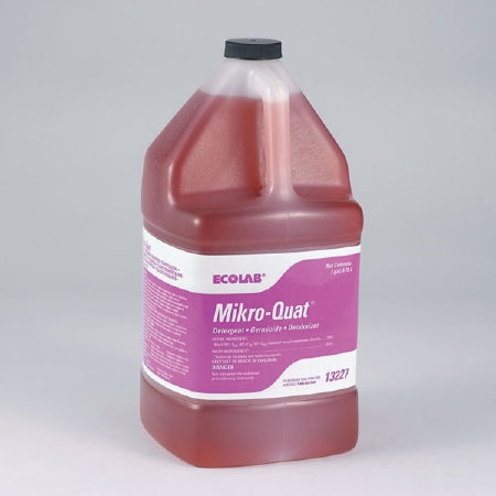Mikro-Quat - Surface Disinfectant Cleaner Quaternary Based Manual Pour Liquid 1 gal. Jug Citrus Scent NonSterile - 6113227