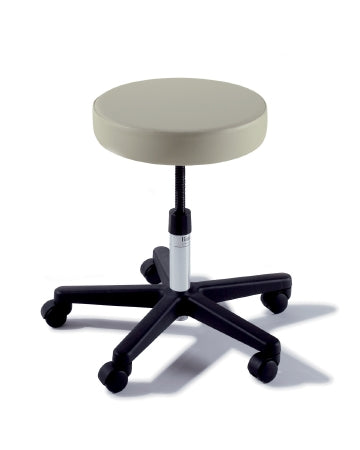 Midmark Ritter 270 Value Series Exam Stool Backless Manual Height Adjustment 5 Casters Shadow Gray - 270-003-232