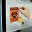 Fisher Scientific Caution Sign Biohazard Do Not Store Food Inside - NC9894304