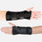 Hely & Weber - Wrist Brace Aluminum / Poly-Felt / Suede Right Hand Black Large - 434B-RT-L