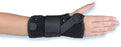 Hely & Weber - Wrist Brace Aluminum / Poly-Felt / Suede Left Hand Black Medium - 434B-LT-M