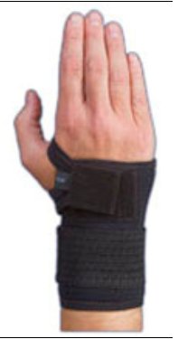 Motion Manager - Wrist Brace Neoprene / Polyethylene Left or Right Hand X-Large - 223906