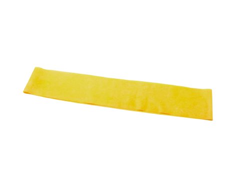 Fabrication Enterprises CanDo Exercise Resistance Band Loop Yellow 15 Inch Length X-Light Resistance - 1227856