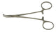 BR Surgical BR Surgical Hemostatic Forceps Mixter 7 Inch Surgical Grade Stainless Steel NonSterile Ratchet Lock Finger Ring Handle Curved - BR12-47118