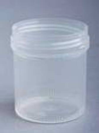 Samco Wide-Mouth Bio-Tite - Specimen Container with Temperature Strip 53 mm Opening 90 mL (3 oz.) Screw Cap Sterile - 22610123