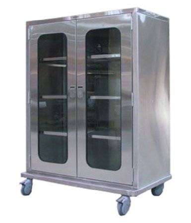 Pedigo Products - OR Console Stainless Steel 4 Shelves - P-8140-W/C