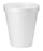 Saalfeld Redistribution Dart Drinking Cup 8 oz. White Styrofoam Disposable - 8J8