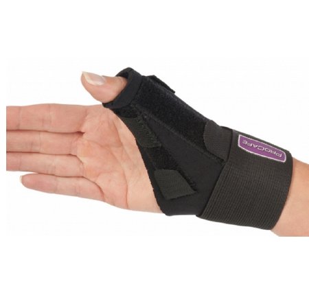 ProCare - Thumb Splint One Size Fits Most Right Hand Black - 79-82710