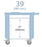 Intermetro Industries Lifeline Emergency Cart 37-7/8 X 23-1/8 X 38-1/8 Inch Without Drawers - LEC24P