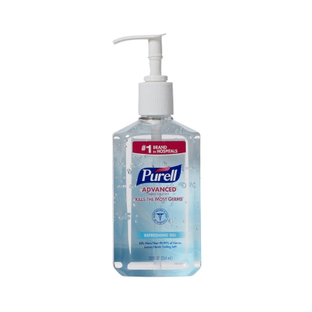Purell Advanced - Hand Sanitizer 12 oz. Ethyl Alcohol Gel Pump Bottle - 3659-12