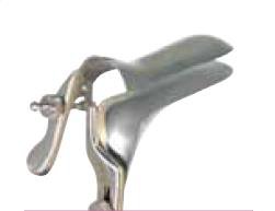 Medgyn Products MedGyn Vaginal Speculum Weisman-Graves NonSterile Surgical Grade Stainless Steel X-Large Right Side Open Reusable Without Light Source Capability - 030911XL