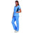 Simply Soft - Scrub Shirt 2X-Small Ceil Blue Short Sleeve Female - 7175-2XS
