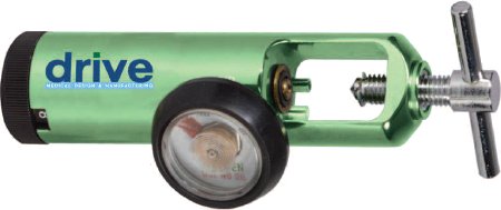 drive - Drive Oxygen Regulator Click Style 0 - 8 LPM Barb Outlet CGA-870 - 18301G