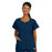 Fashion Seal Healthcare Women's SimplySoft Notch Neck Flex Tunic, Navy/Navy