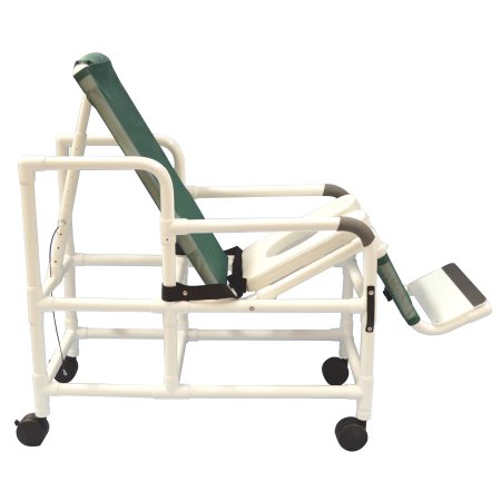 Mjm International Commode / Shower Chair Tilt-N-Space Drop Arm Pvc Frame - 193-TIS