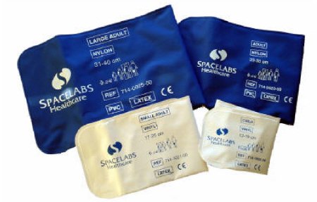 Spacelabs - Blood Pressure Cuff Adult Arm Small Cuff 17 - 25 cm Nylon Cuff - 714-0071-00