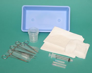 Bioseal LACERATION TRAY, (20/CS) - LAC117/20