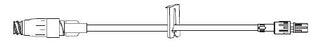 Becton Dickinson Maxplus Clear Extension Set 7 Inch Tubing 1 Port 0.9 mL Priming Volume DEHP-Free - P9002-C