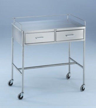 Crescent - Utility Table 20 X 34 X 36 Inch Stainless Steel 2 Drawers - 0317856003