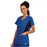 Women's SimplySoft Notch Neck Flex Tunic  Royal Black