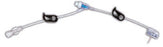 B. Braun Whin Huber Infusion Set 19 Gauge 1-1/2 Inch 8 Inch Tubing Needless Port - 587116