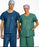 Molnlycke Barrier Scrub Shirt 4X-Large Green 3 Pockets Short Sleeves Unisex - 18670