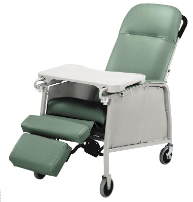 Graham-Field Lumex Recliner Warm Taupe Two 4 Inch Swivel Casters, Two 4 Inch Fixed Front Wheels Two 4 Inch Swivel Casters, Two 4 Inch Fixed Front Wheels - FR574G409