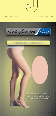 Scott Specialties - Maternity Compression Pantyhose Waist High Large Beige - 1661 BEI LG