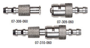 Mabis Healthcare - Connector Durable Metal, Male Luer Lock BP Tubing - 07-308-060
