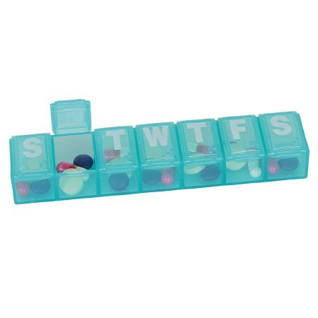 Apothecary Products Ezy Dose Pill Organizer EZY Dose Small 7 Day 1 Dose - 2571567004