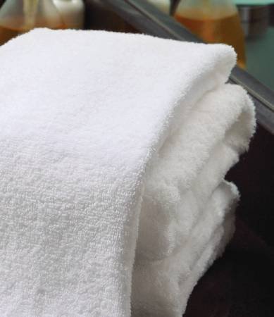 Standard Textile Hand Towel 16 X 27 Inch Cotton 86% / Polyester 14% White Reusable - 40822301