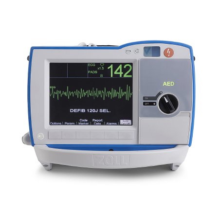 R Series BLS - Defibrillator Unit Automatic / Manual Operation Electrode / Paddle Contact - 30220000001130013