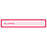 Tabbies Allergy Labels, "Allergic" White &  Red - 1"W x 5-1/2"H, 175 per Roll - 40561