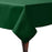 Lew Jan Textile - Tablecloth Hunter Green 42 X 42 Inch - X62-4242HG