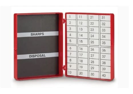 Medical Action Industries NEEDLE COUNTER, DBL MAGNET (64/CS) - 2108