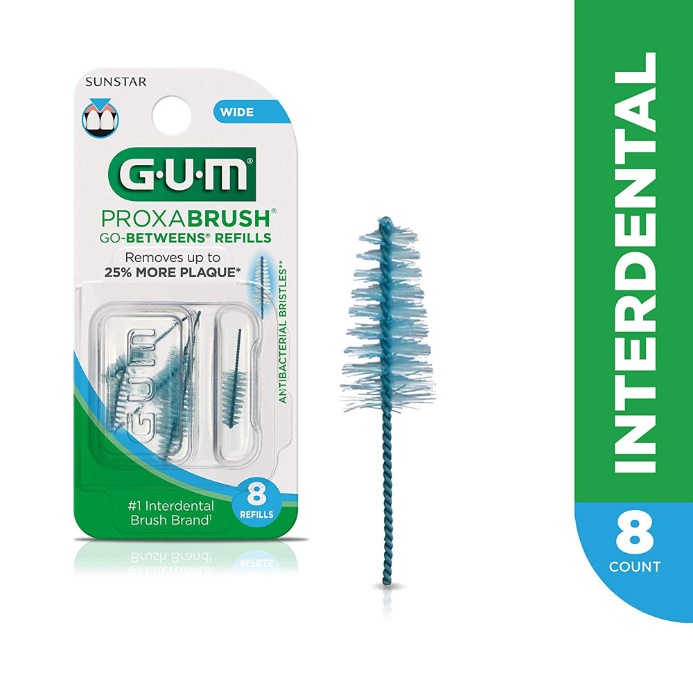 GUM Proxabrush Go-Betweens Interdental Brush Refills