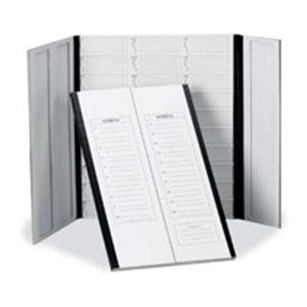 Heathrow Scientific, Microscope Slide Storage Folder Black 20 Position 208X341X9Mm Ea, 72 Ea/Ca - HS9902