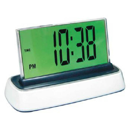 Patterson Medical Supply Moshi Talking Alarm Clock 7.5 X 3.25 X 4.5 Inch LCD Display AC/DC / Battery Powered - 81510940