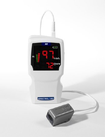 Spectro 2 - Handheld Pulse Oximeter Battery Operated Adjustable Alarm - WW1020A1EN