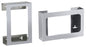 Clinton Industries - Glove Box Holder Horizontal or Vertical Mounted 3-Box Capacity Silver 3-3/4 X 10 X 15-7/8 Inch Stainless Steel - GS3030