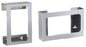 Clinton Industries Glove Box Holder Horizontal or Vertical Mount 3-Box Silver 3-3/4 X 10 X 15-7/8 Inch Steel - GS3030