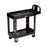 RJ Schinner Co - Utility Cart 39 X 17.875 X 33.25 Inch Black - FG450088BLA