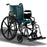 Invacare Tracer EX2 Wheelchair Dual Axle Desk Length Arm Padded, Removable Arm Style Mag Wheel 16 Inch Seat Width 250 lbs. Weight Capacity - TREX26RP/T94HEP