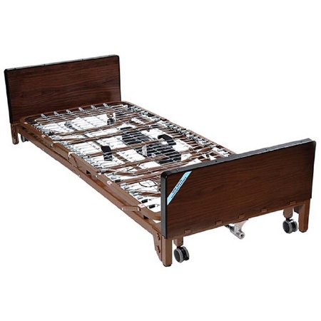 Delta Ultra-Light 1000 - Electric Bed Home Care Low 88 Inch Length Spring Deck 9-1/2 to 23-1/2 Inch Height Range - 15235