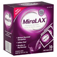 Bayer MiraLAX Laxative Powder 24 per Box 17 Gram Strength Polyethylene Glycol 3350 - 11523726808